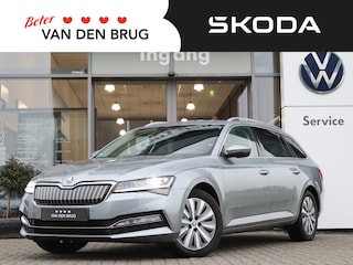 Skoda Superb Combi 1.4 TSI iV 218 pk DSG Business Edition Plus | Navigatie | LED | Trekhaak | SmartLink | Camera | Voorstoelen met geheugen | ACC | Stoelverwarming v + a | Stuurverwarming | Digital Cockpit |