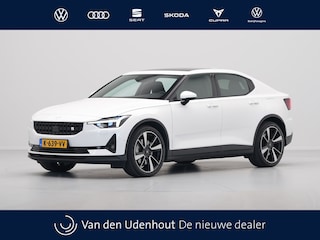 Polestar 2 Long Range Dual Motor 408pk Launch Edition 78kWh Panorama Navigatie 360 camera Stoelverwarming Harman/Kardon