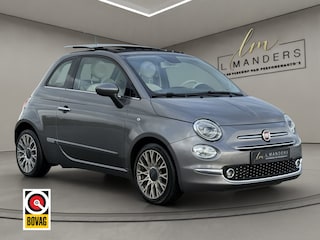Fiat 500 0.9 TwinAir Turbo Lounge 2019 GRIJS | Schuifdak | Airco | Naviga