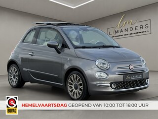 Fiat 500 0.9 TwinAir Turbo Lounge 2019 GRIJS | Schuifdak | Airco | Naviga