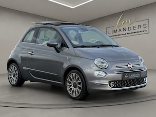 Fiat 500 0.9 TwinAir Turbo Lounge 2019 GRIJS | Schuifdak | Airco | Naviga