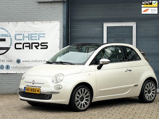 Fiat 500 1.2|CABRIO|NAP|AIRCO|LEER|PDC|1EIGENAAR|TOPSTAAT!