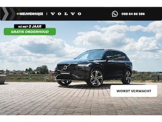 Volvo XC90 Recharge Longe Range T8 AWD Ultimate Dark | Luchtvering | Stoel-/Stuurverwarming | Trekhaak | 360 Camera | Bowers & Wilkins Audio | Schuif-/Kanteldak | Getint Glas | Keyless | 22" LM