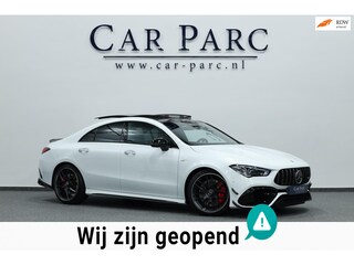 Mercedes-Benz CLA AMG 45 BTW/MULTIBEAM/VIRTUAL/SFEER/KUIP+MEMORY/19" LMV/CAM/ACC/ECC/12 MND GARANTIE