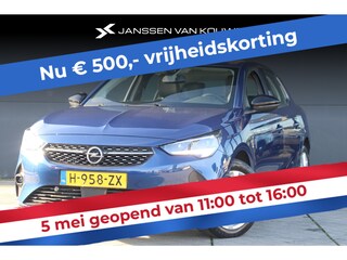 Opel Corsa 1.2 Elegance 100pk / Apple CarPlay / Camera / 16'' velgen
