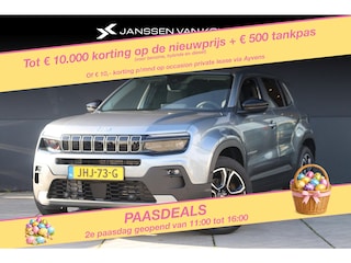 Jeep Avenger 1.2 e-Hybrid Summit / Voordeel!