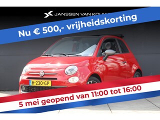 Fiat 500 0.9 TwinAir Turbo Sport / Navigatie / CarPlay / Dealeronderhouden / 15'' velgen
