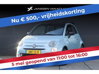 Fiat 500 1.0 Hybrid Cabrio / Airco / Uconnect / Cruise Control