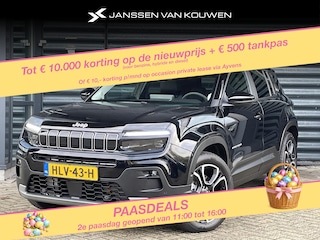 Jeep Avenger 1.2 e-Hybrid Summit * Navigatie * Stoelverwarming * Trekhaak * Uit voorraad leverbaar