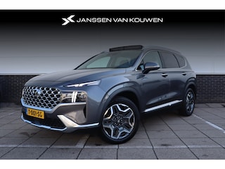 Hyundai Santa Fe 1.6 T-GDI HEV Premium Sky * Trekhaak * Pano * Head-Up * Leder * Stoelverwarming * Stoelventilatie * Adaptieve Cruise * Carplay *
