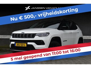 Jeep Compass 4xe 240 Plug-in Hybrid Electric S / SOH 98% / Memory / Stoelverwarming en -Ventilatie / 360 Camera