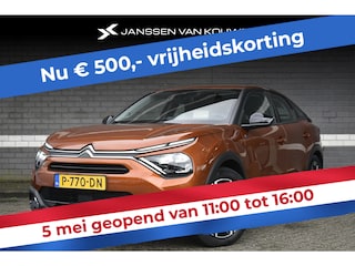 Citroën C4 Feel Pack 50 kWh / Voorruitverwarming / Camera / Climate / Private lease €349,- p/m