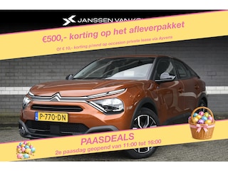 Citroën C4 Feel Pack 50 kWh / Voorruitverwarming / Camera / Climate / Private lease €349,- p/m