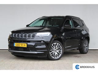 Jeep Compass 1.5T e-Hybrid Summit | Afneembare Trekhaak | Ledere bekleding | Memory seats | Adaptieve Cruise control |