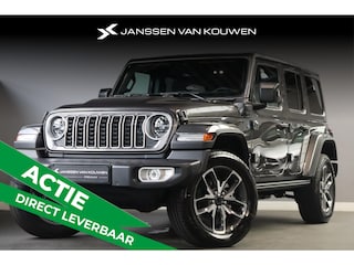 Jeep Wrangler Unlimited 4xe 380 Sahara / Demo Voordeel