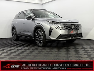 Peugeot 5008 1.2 Hybrid 145 GT 7P Pano, Camera, Half leder, Winterpakket, Keyless start, Elektrische achterklep, Cruise control adaptief, 2 jaar garantie