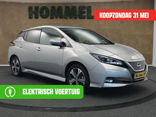 Nissan Leaf N-Connecta 40 kWh SOH 92,2%!! - ORIGINEEL NEDERLANDSE AUTO - PARKEERSENSOREN VOOR EN ACHTER - HOMMEL ONDERHOUDEN - DODEHOEKDETECTIE - STUUR EN STOEL VERWARMING - KEYLESS ENRTY & START - 360 GRADEN CAMERA