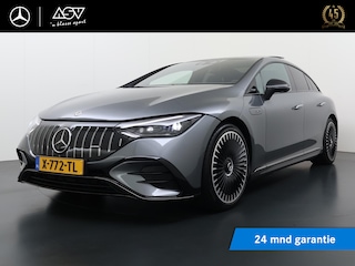 Mercedes-Benz EQE AMG 53 4MATIC 91 kWh Accu | Panorama - Schuifdak | Distronic Cruise Control | Luchtvering | Head-Up Display | Memorystoelen | AMG Achterasbesturing | Burmester Surround Sound