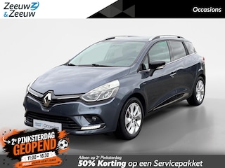 Renault Clio Estate 90PK TCe Limited | Navi | Airco | Lichtmetalen Velgen | Cruise Control | Parkeersensoren | Armsteun | Privacy Glass | Bluetooth | USB |
