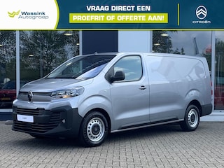 Citroën Jumpy GB 2.0 BlueHDi 180pk L3 Automaat 3-zits | BPM VRIJ! | Trekhaak | Houten afwerking laadruimte | Navigatie | Climate control | Cruise control | Camera