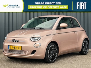 Fiat 500 3+1 42kWh 118pk Aut La Prima I Adaptieve Cruise I Stoelverwarming I Navigatie I Camera I PDC V+A I