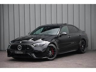 Mercedes-Benz C-klasse AMG 63 S E Performance | 680PK | Achterasbesturing | Head-up | Keyless-go | Carbon | Schaalstoelen | Digital-light | Pano | 2024.