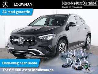 Mercedes-Benz GLA 250 e Plug-In Hybride Trekhaak | Sfeerverlichting | Apple CarPlay | Led Koplampen | Easy-Pack Achterklep | Stuur en Stoelverwarming. Inclusief 24 maanden MB Certified garantie voor Europa.