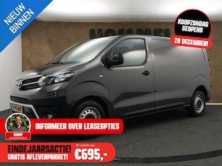 Toyota Proace Long 2.0 D-4D AUTOMAAT - APPLE CARPLAY/ANDROID AUTO - NAVIGATIE - GRIJS KENTEKEN - BTW-AUTO - CRUISE CONTROL - WAND EN VLOERBEKLEDING - PARKEERSENSOREN VOOR EN ACHTER - ACHTERUITRIJCAMERA - 360 GRADEN CAMERA