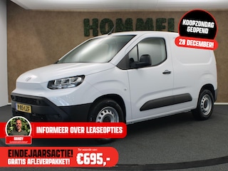 Toyota Proace City Challenger 50 kWh L1 - NIEUWE AUTO - 3 FASE LADEN - DIRECT UIT VOORRAAD LEVERBAAR - - AIRCO - 2 LAADKABELS - BLUETOOTH - 1 SCHUIFDEUR - 2 DEUREN ACHTER - 2 STOELEN - ARMSTEUN VOOR