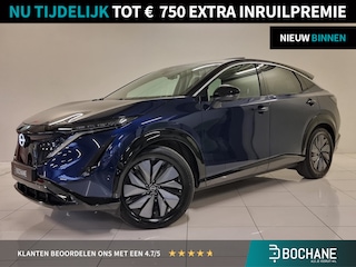 Nissan Ariya Evolve 66 kWh | 22kW Lader | Open dak | BOSE Audio | Elektrische Achterklep |