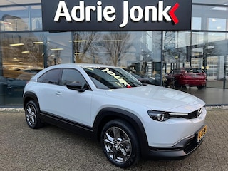 Mazda MX-30 E-Skyactiv 145 Comfort Industrieel Interieur NED. AUTO | DEAALER ONDERHOUDEN | KEYLESS ENTRY | PRIVACY GLASS | A.CAMERA | STOEL -en STUURVERWARMING | PARKEERSENSOREN V + A