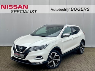 Nissan Qashqai 1.2 Tekna Plus Navigatie, Panoramadak, Leder, 19"Lm, 360 Camera, Stoel/Voorruitverwarming