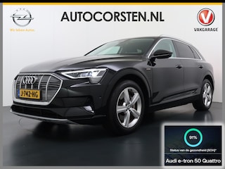 Audi e-Tron 50 Quattro Business Edition 71kWh SOH 91% Navi Ecc Memory Camera DAB Pdc Stoelverwarming Elek.Stoelen Led Elek. Achterklep Lmv Privacy Glas Keyless Origineel Nederlandse Auto