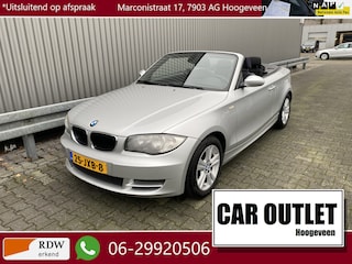 BMW 1-serie Cabrio 118i Executive 157Dkm.NAP, A/C, Carkit, PDC, LM, nw. APK – Inruil Mogelijk –