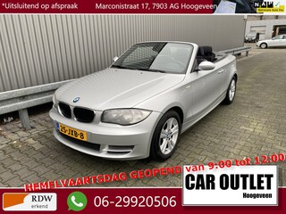 BMW 1-serie Cabrio 118i Executive 157Dkm.NAP, A/C, Carkit, PDC, LM, nw. APK – Inruil Mogelijk –