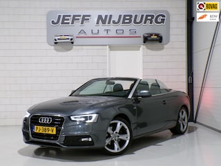Audi A5 Cabriolet 1.8 TFSI Pro Line S "Automaat" 2x S-Line Xenon-LED Stoelverwarming Bluetooth Navigatie Leder/Alcantara 19"Velgen