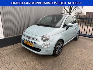 Fiat 500 1.0 Hybrid Launch Edition / PANORAMADAK / CLIMATE CONTROL / CRUISE CONTROL / 6-BAK / HALF LEDER/LUXE UITVOERING/ SPORTIEF