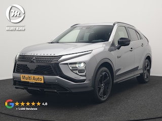 Mitsubishi Eclipse Cross 2.4 Black Edition Plug In Hybrid 188pk Dealer O.H. PHEV | 360 Camera | Adaptive Cruise | Alcantara Sportstoelen & Stuur Verwarmd | Blis | Keyless | Navigatie | DAB |