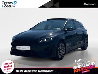 Kia Ceed 1.5 T-GDi GT-PlusLine Glazen schuif-/kanteldak | Elektrisch verstelbare bestuurdersstoel met geheugenfunctie | 18" lichtmetalen velgen | CHAMELEON TINT ULTRA BLUE