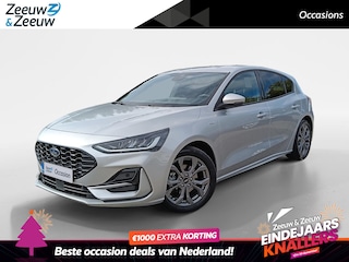 Ford Focus 1.0 EcoBoost Hybrid ST Line X Navigatiesysteem | VAN 18940,- VOOR 17940,-!