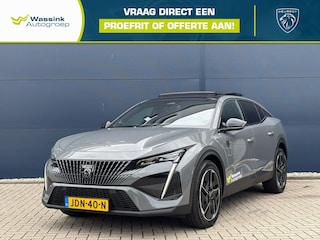 Peugeot 408 58kWh 210pk GT Avantage | Focal | Schuifdak | Matrix-LED | 19 inch | 360 camera | Stoelverwarming | Massage