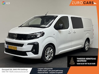 Opel Vivaro 2.0 Diesel 180 S&S L3 Automaat Dubbele Cabine 2 schuifdeuren Android Auto/Apple CarPlay Navigatie Keyless Entry&Start Climate Control Camera Cruise Control Houten afwerking laadruimte Trekhaak lichtmetalen velgen