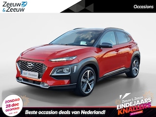 Hyundai Kona 1.6 T-GDI Premium | Stoel-stuurverwarming | Carplay | LMV | Navigatie | Bomvol Opties | HUD |