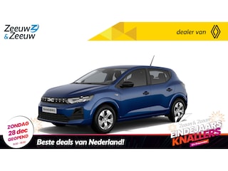 Dacia Sandero 1.0 SCe 65 essential Nieuw te bestellen vanaf