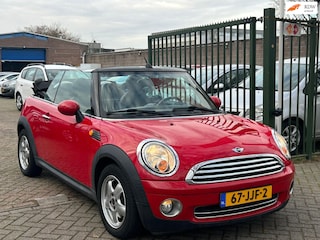 Mini Cooper Cabrio 1.6 Automaat cabriolet dealer onderhouden airco elektrische ramen cv op afs
