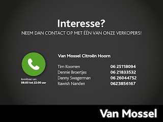 Citroën C3 Max 113pk 44 kWh - DIRECT LEVERBAAR!