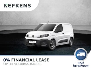 Peugeot Partner EV 136 pk L1 50 kWh | 0% Rente | Meerdere kleuren Leverbaar | Carplay | Airco | Parkeersensoren