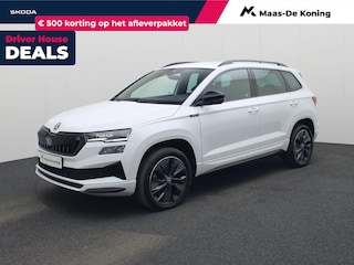 Skoda Karoq 1.5TSI/150PK ACT Sportline DSG · Navigatie · Trekhaak · Apple/Android Car Play · Camera · Garantie tot februari 2029 of 60000km.