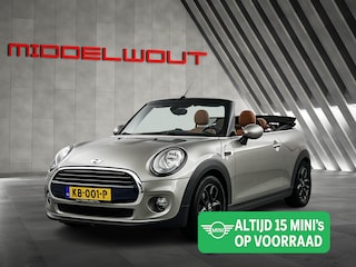 Mini Cooper Cabrio 1.5 Pepper/Leder/Sportstoelen/16"/Navi/Ned.Auto