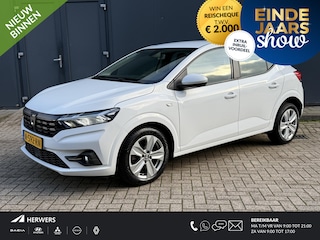 Dacia Sandero 1.0 TCe 90 Comfort / Automaat / Trekhaak / Airco / Android&Apple Carplay / DAB / Sensoren achter / Bluetooth / Dealer onderhouden / Km stand NAP